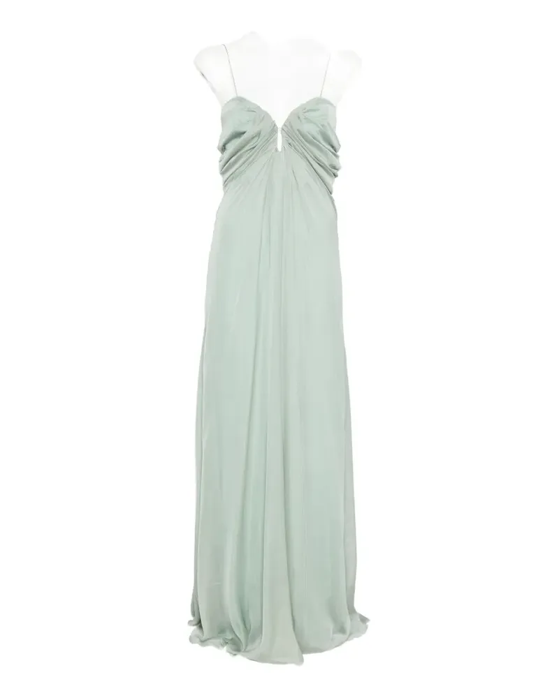 Raquel Diniz New Samba ruched maxi dress - Grün Grün