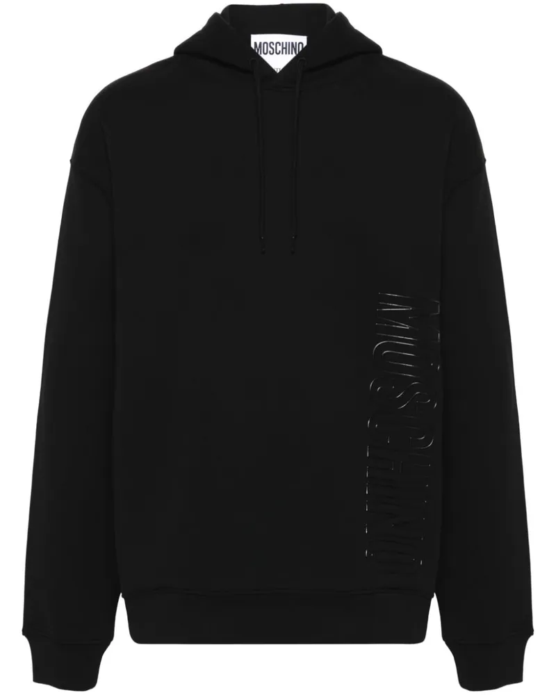 Moschino Hoodie mit Logo - Schwarz Schwarz