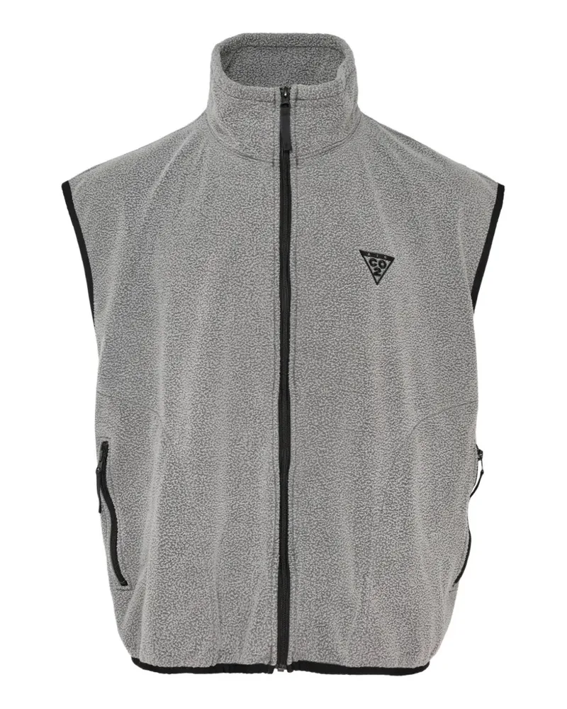 Doublet Air Yarn Fleeceweste - Grau Grau