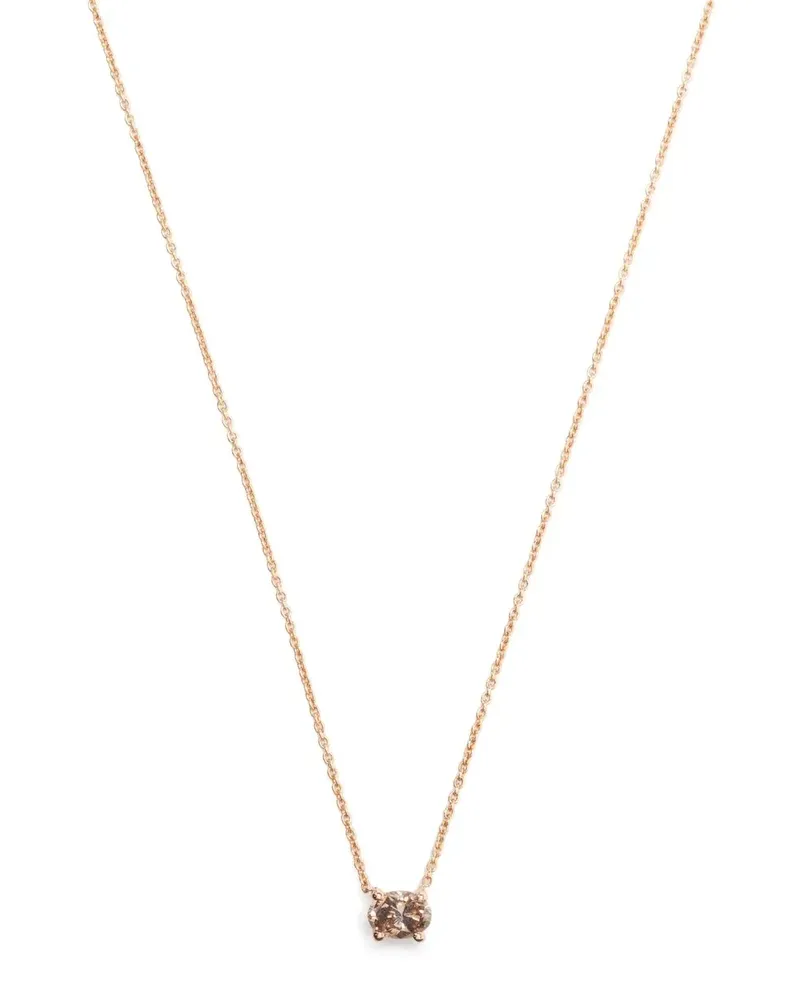 Wouters & Hendrix 18kt Rotgoldhalskette mit Diamanten Gold