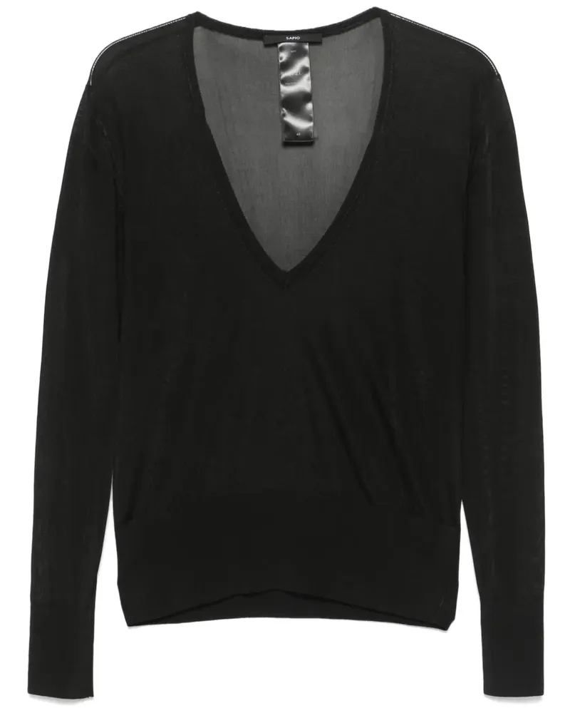 Sapio Nº21 Pullover - Schwarz Schwarz