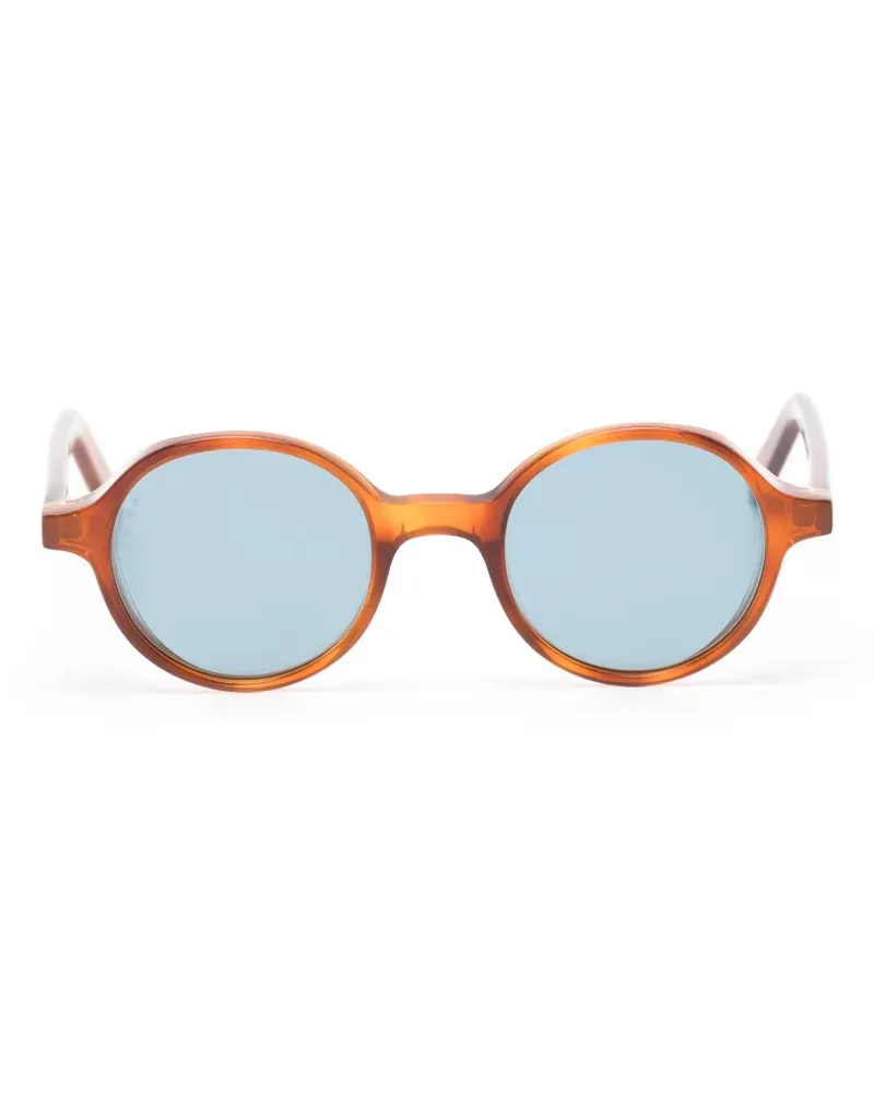 L.G.R. Reunion Carnet round-frame sunglasses - Braun Braun