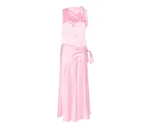Ärmelloses Midikleid - Rosa