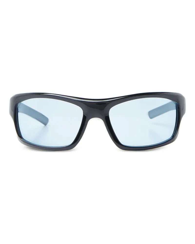 Lexon Neo Sonnenbrille mit eckigem Gestell - Schwarz Schwarz