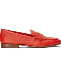 Ralph Lauren Penny-Loafer aus Leder Rot