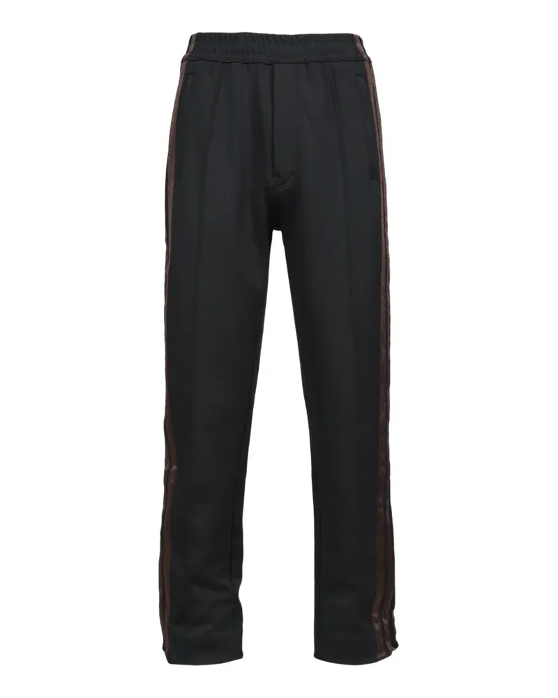 Wales Bonner Jogginghose mit Logo-Stickerei - Schwarz Schwarz