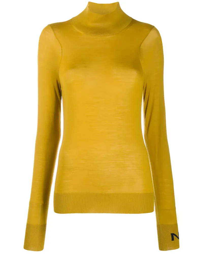 Nina Ricci Pullover mit Rollkragen - Gelb Gelb
