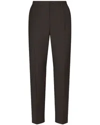 Dolce & Gabbana DG Essentials Hose mit Logo-Stickerei Grau