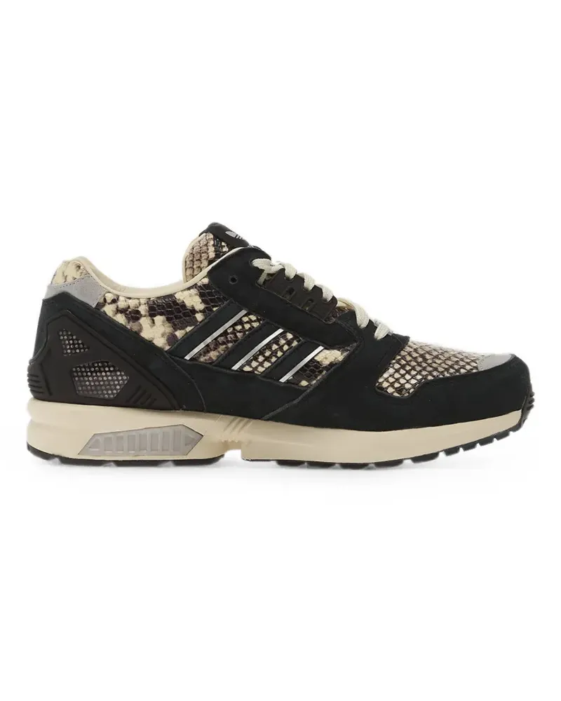 adidas ZX 8000 snakeskin-effect sneakers - Schwarz Schwarz
