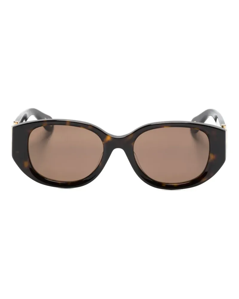 Chloé Marcie Sonnenbrille mit ovalem Gestell - Braun Braun