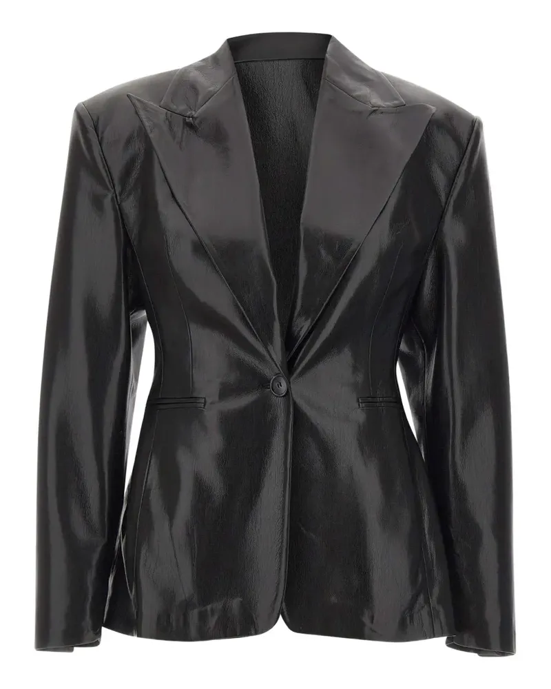 ANDAMANE Ottavia hourglass-silhouette blazer - Schwarz Schwarz