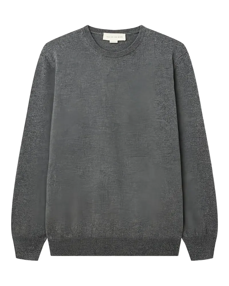 ManOnTheBoon Pullover mit Rundhalsausschnitt - Grau Grau