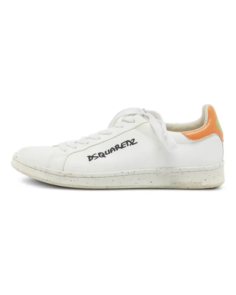 Dsquared2 Sneakers mit Logo-Print - Weiß Weiß