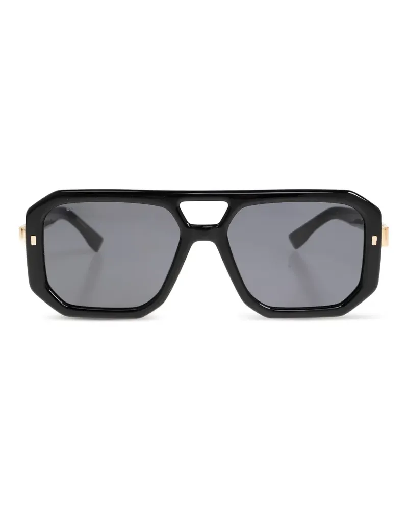 Dsquared2 Getönte Pilotenbrille - Schwarz Schwarz
