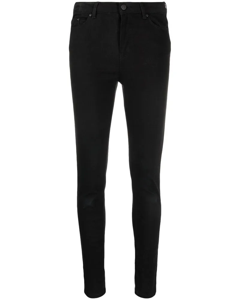 Karl Lagerfeld Klassische Skinny-Jeans Schwarz