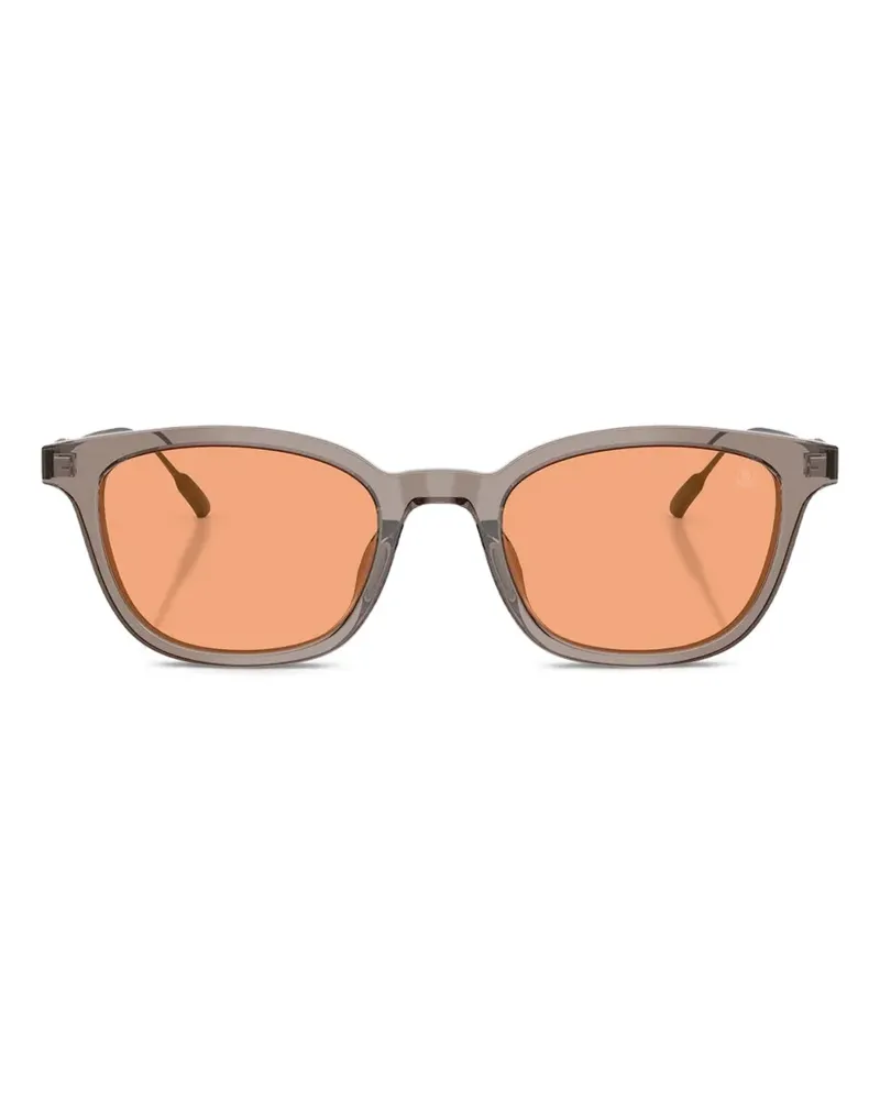 Moncler Lentis Sonnenbrille mit geometrischem Gestell - Grau Grau