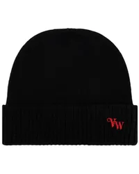 Vivienne Westwood Beanie mit Logo-Stickerei Schwarz