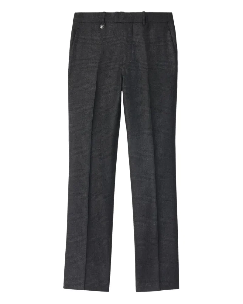 Burberry Hose mit Karomuster - Grün Grün