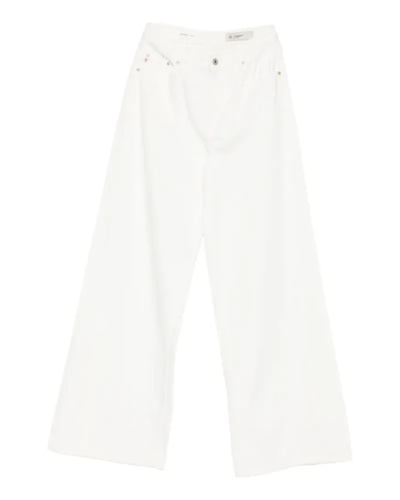 Adriano Goldschmied Helsinki logo-patch jeans - Weiß Weiß