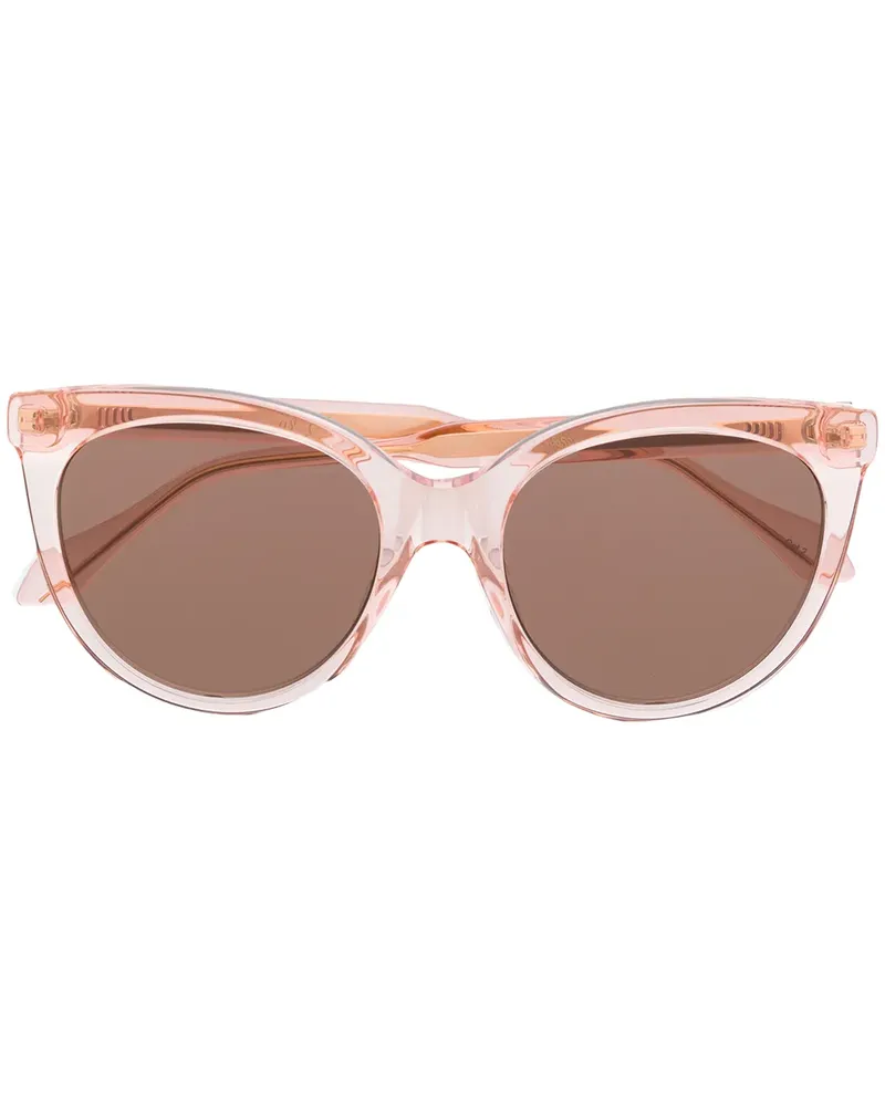 Gucci Klassische Cat-Eye-Sonnenbrille - Nude Nude