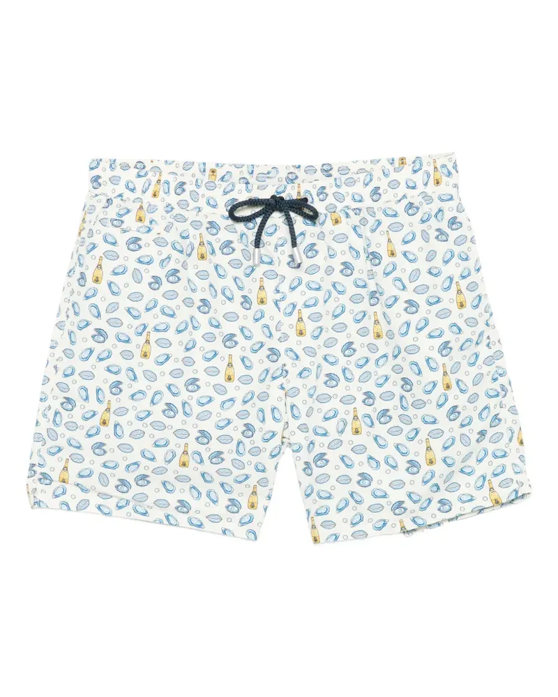 MC2 Saint Barth Drink Oyster 10 Badeshorts mit Kordelzug - Nude Nude