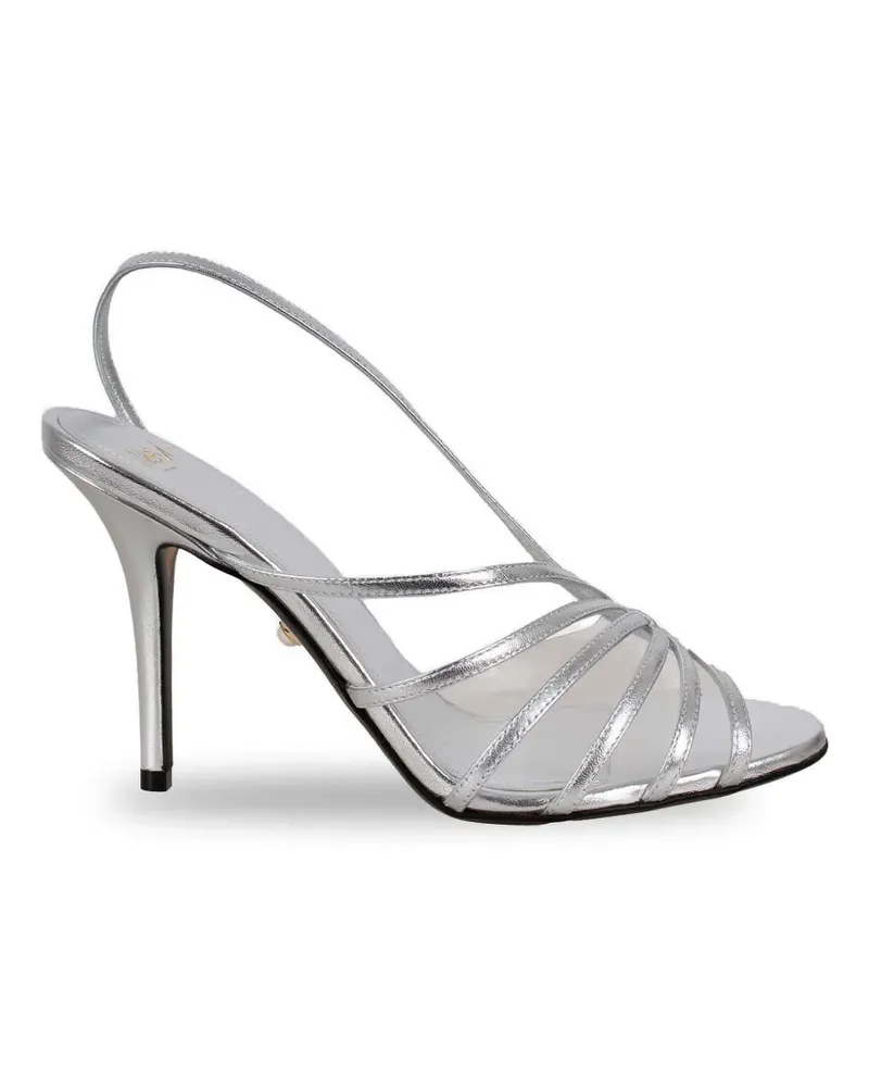 Alevì open-toe sandals - Silber Silber