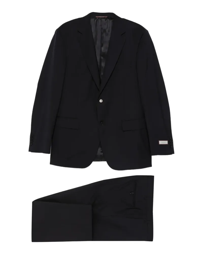Canali Einreihiger Anzug - Blau Blau