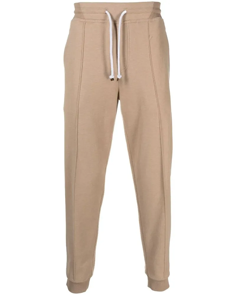 Brunello Cucinelli Jogginghose mit Kordelzug - Nude Nude