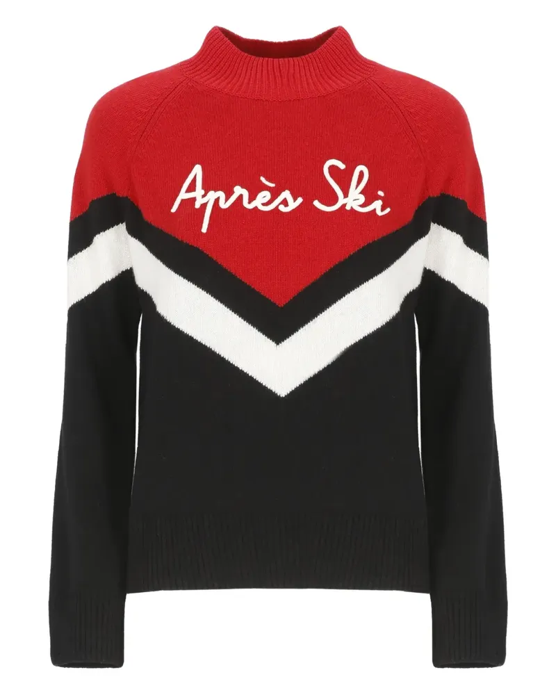 MC2 Saint Barth patterned sweater - Schwarz Schwarz