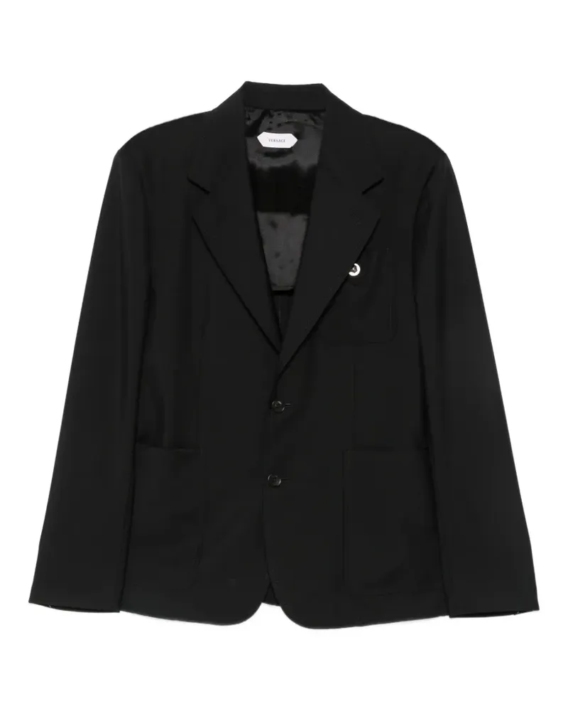 Versace Blazer mit Medusa-Detail - Blau Blau