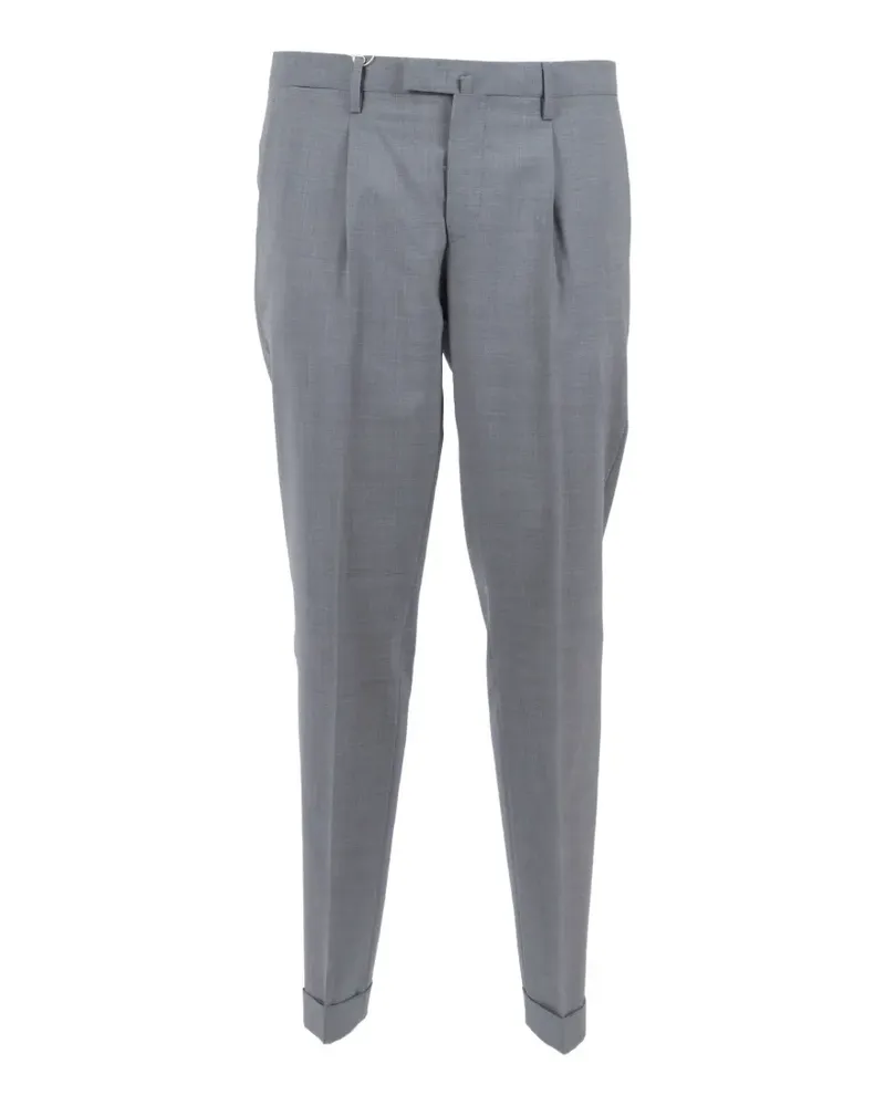 Briglia 1949 pleated straight trousers - Grau Grau