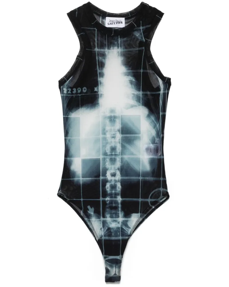 Jean Paul Gaultier X-Ray Body - Blau Blau
