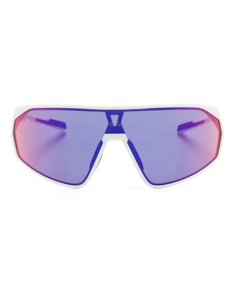 adidas Getönte Pilotenbrille - Weiß Weiß