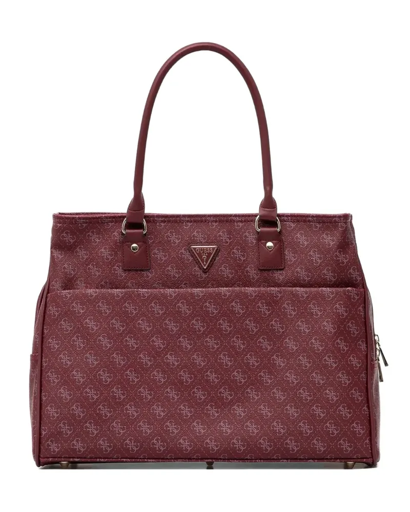 Guess Shopper mit Monogramm - Rot Rot