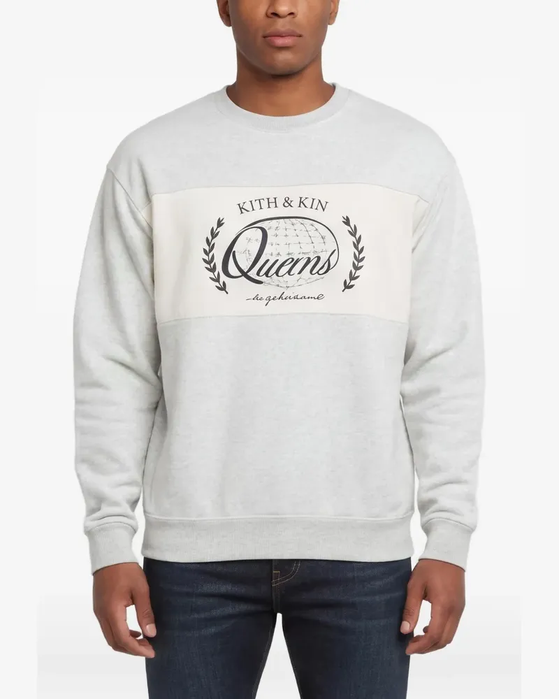 KITH Nelson sweatshirt - Grau Grau