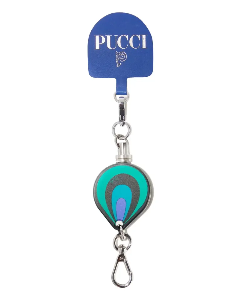 Emilio Pucci Schlüsselanhänger - Blau Blau