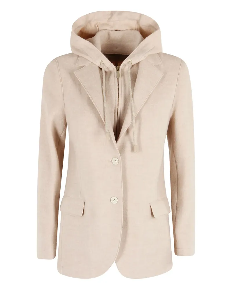 Eleventy long-sleeve blazer - Nude Nude