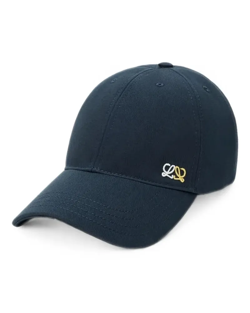 Loewe flag-patch cap - Blau Blau