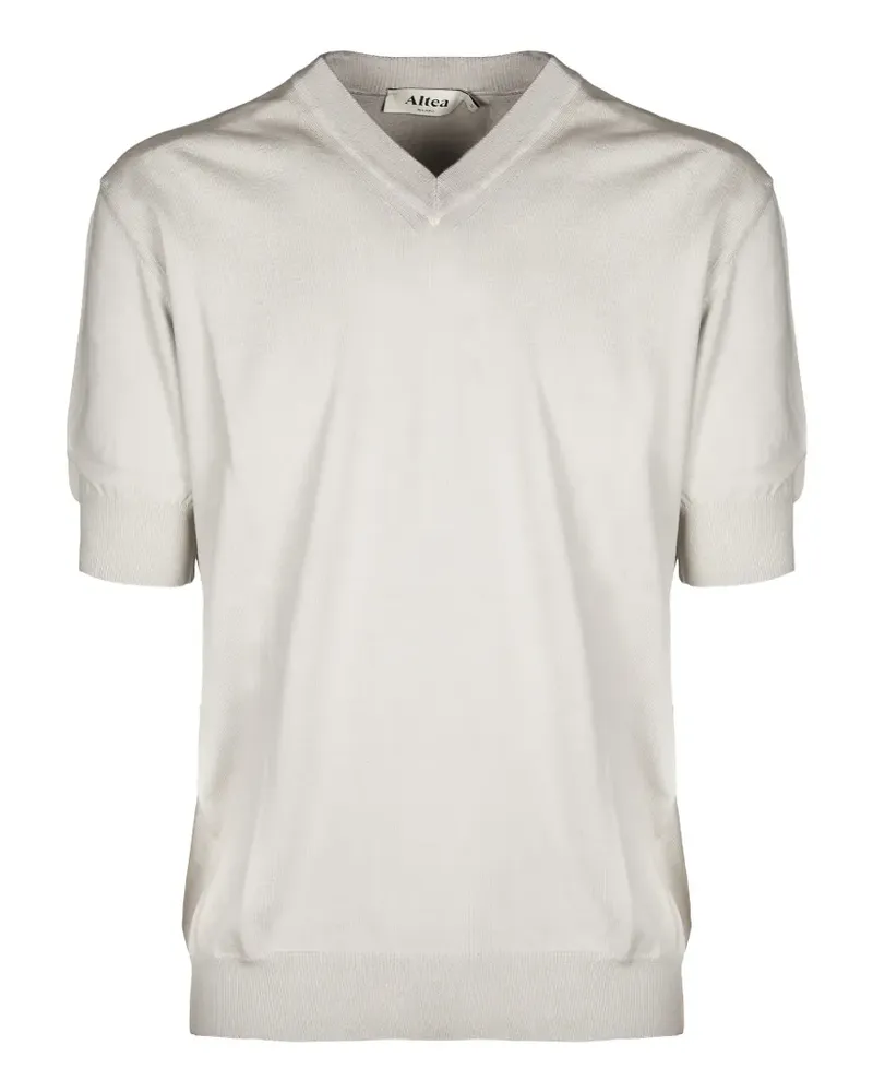 Altea V-neck short-sleeve T-shirt - Nude Nude