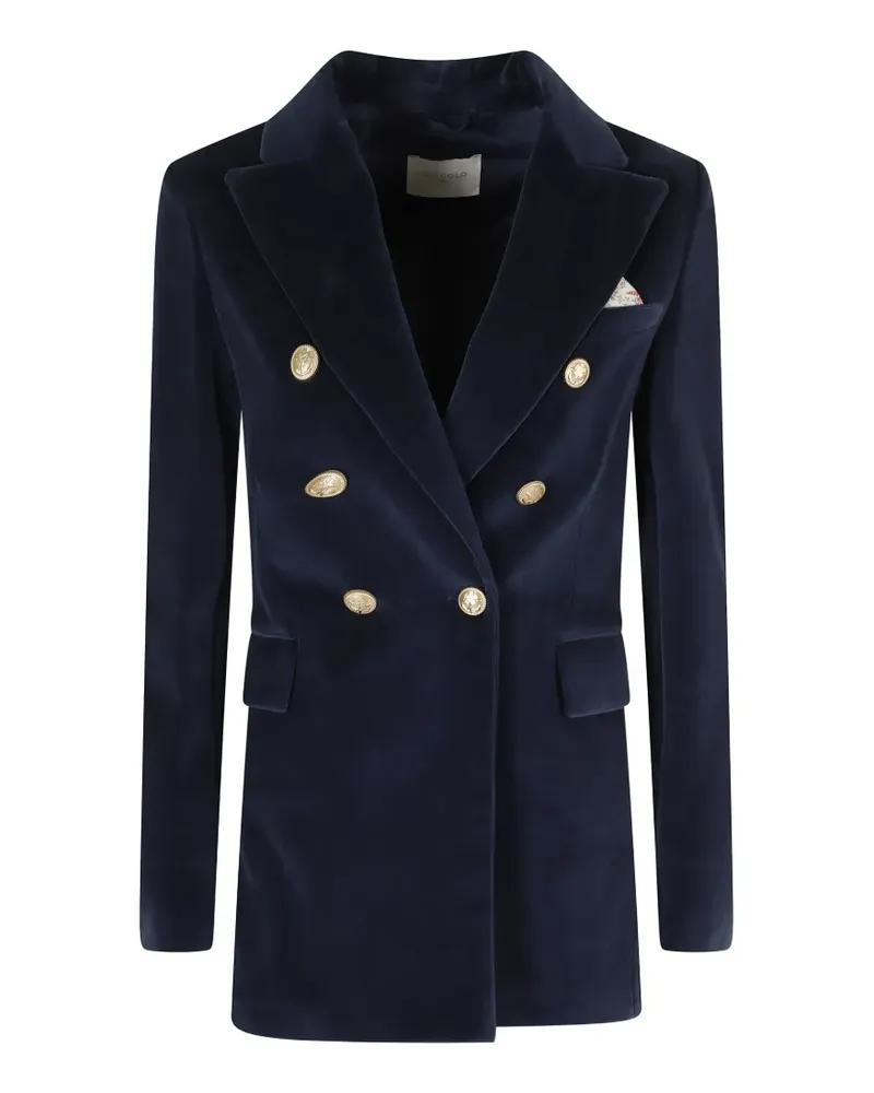 CIRCOLO 1901 double-breasted coat - Blau Blau