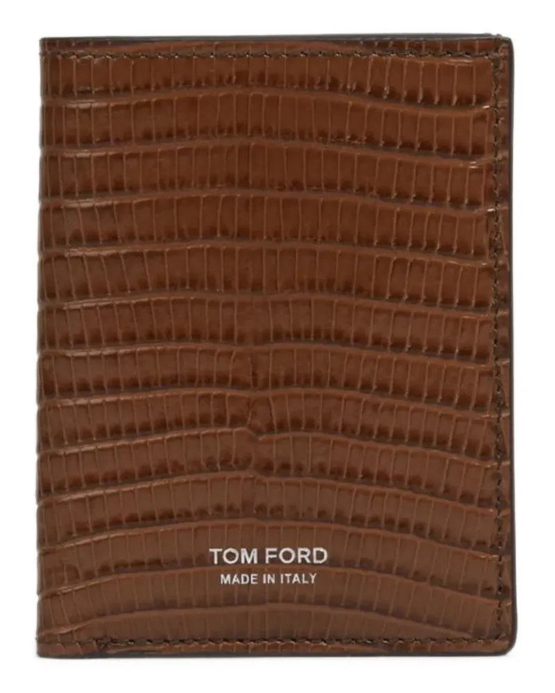 Tom Ford Klassisches Kartenetui - Braun Braun