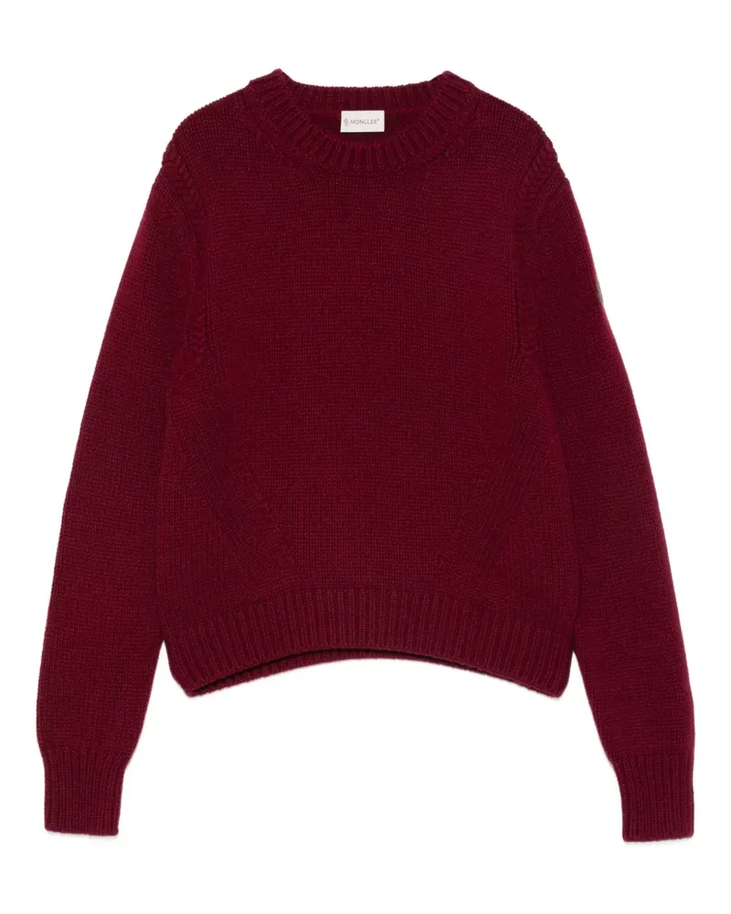 Moncler round-neck sweater - Rot Rot