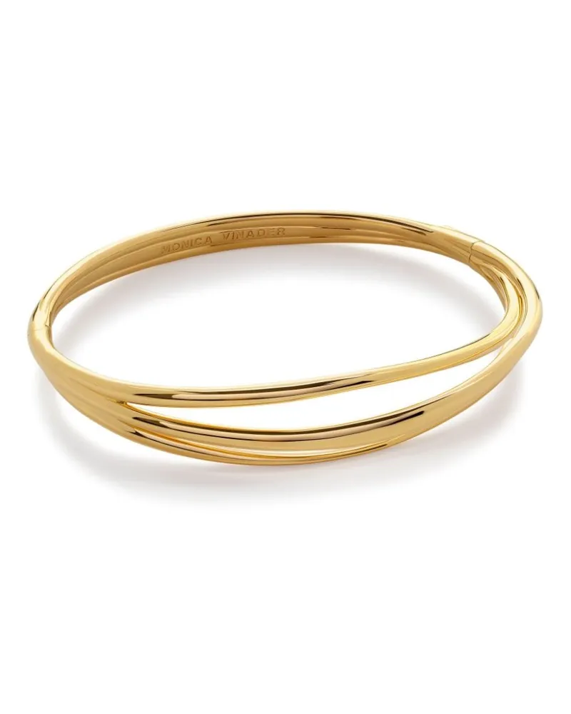 Monica Vinader Nura WWrap Armband - Gold Gold
