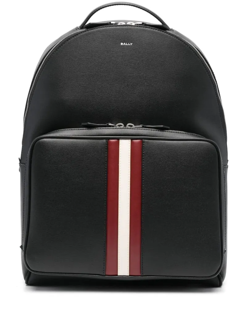 Bally Mythos Rucksack aus Leder - Schwarz Schwarz