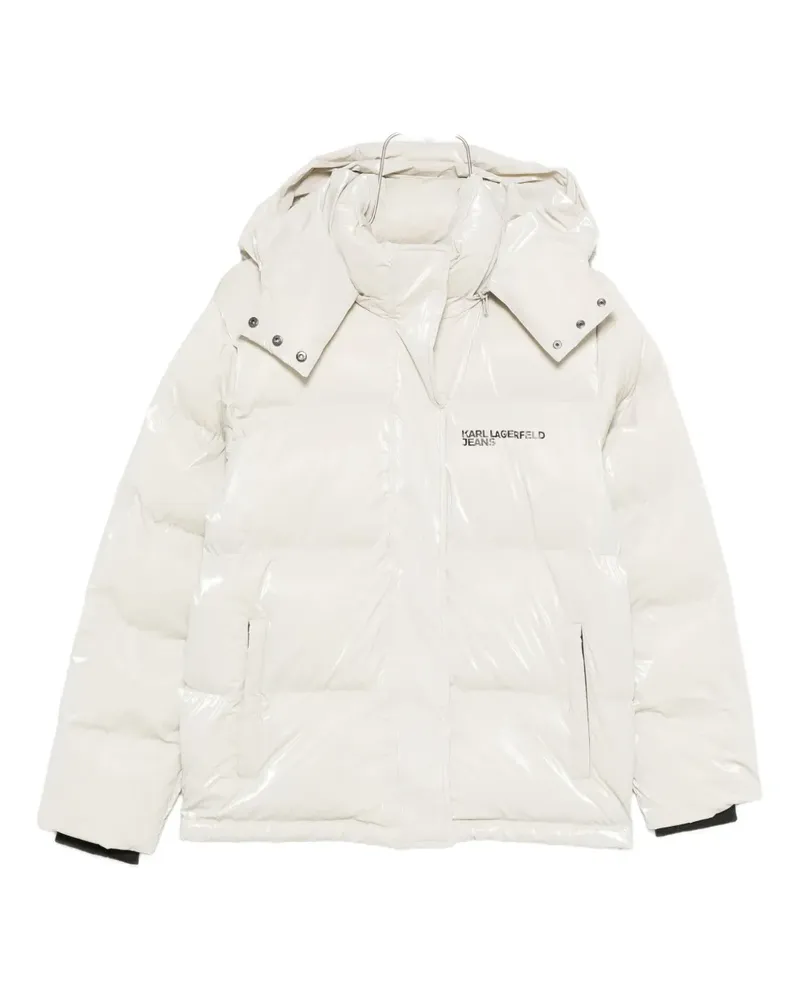 Karl Lagerfeld Pearlized jacket - Nude Nude