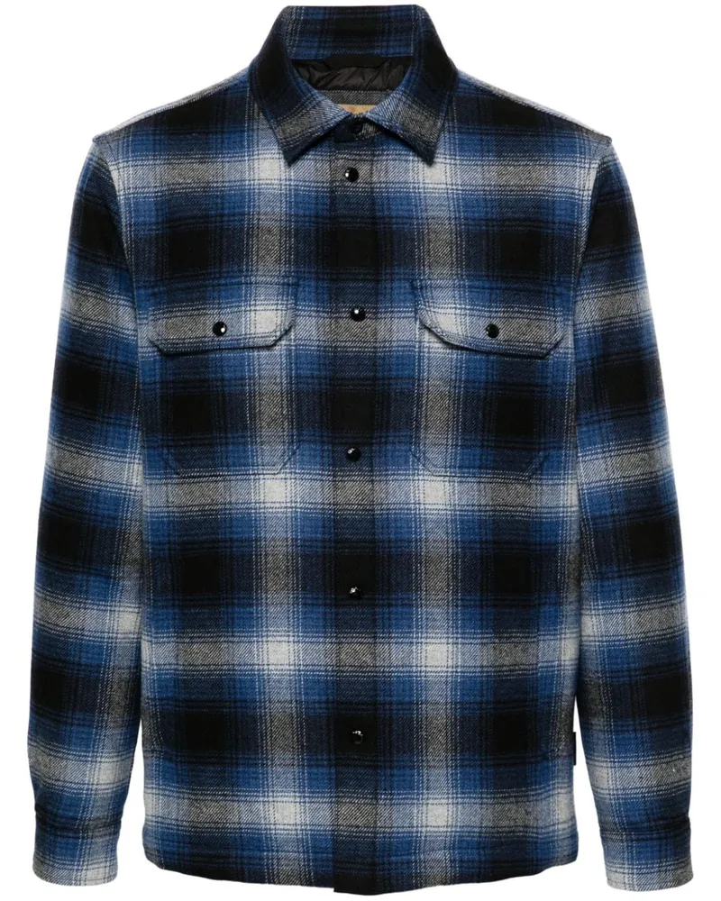 Woolrich Alaskan Hemdjacke - Blau Blau