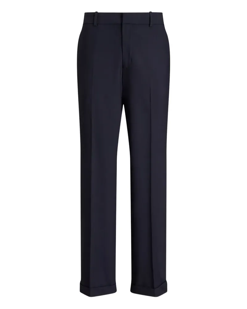Ralph Lauren Hose mit Umschlag - Blau Blau