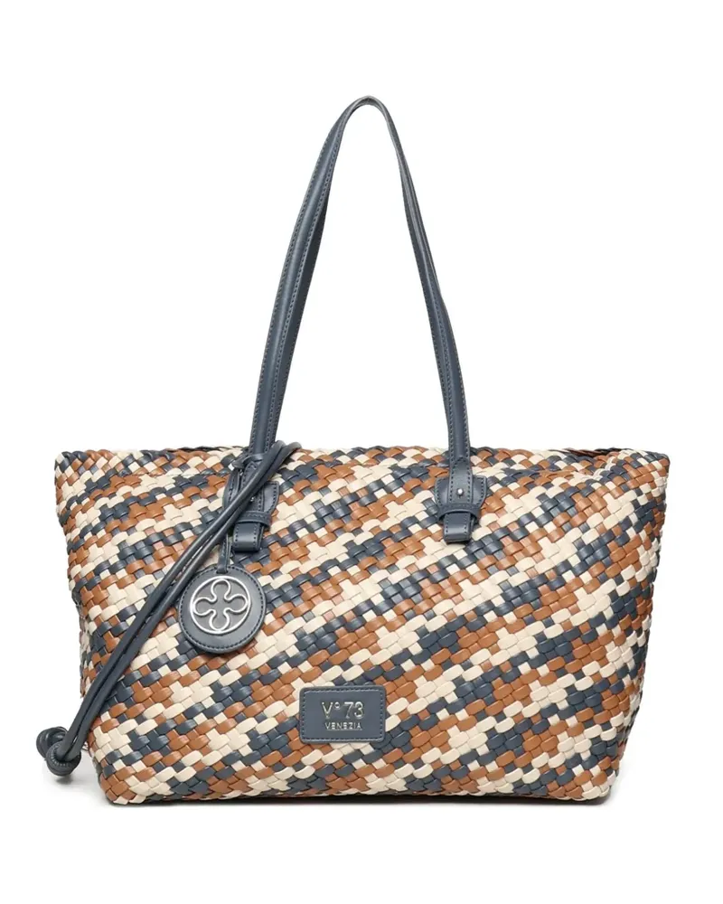 V°73 Kornelia Tote Bag - Blau Blau