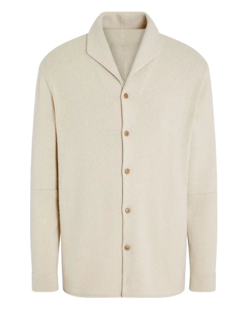 Ermenegildo Zegna Geknöpfter Oasi Cardigan - Nude Nude
