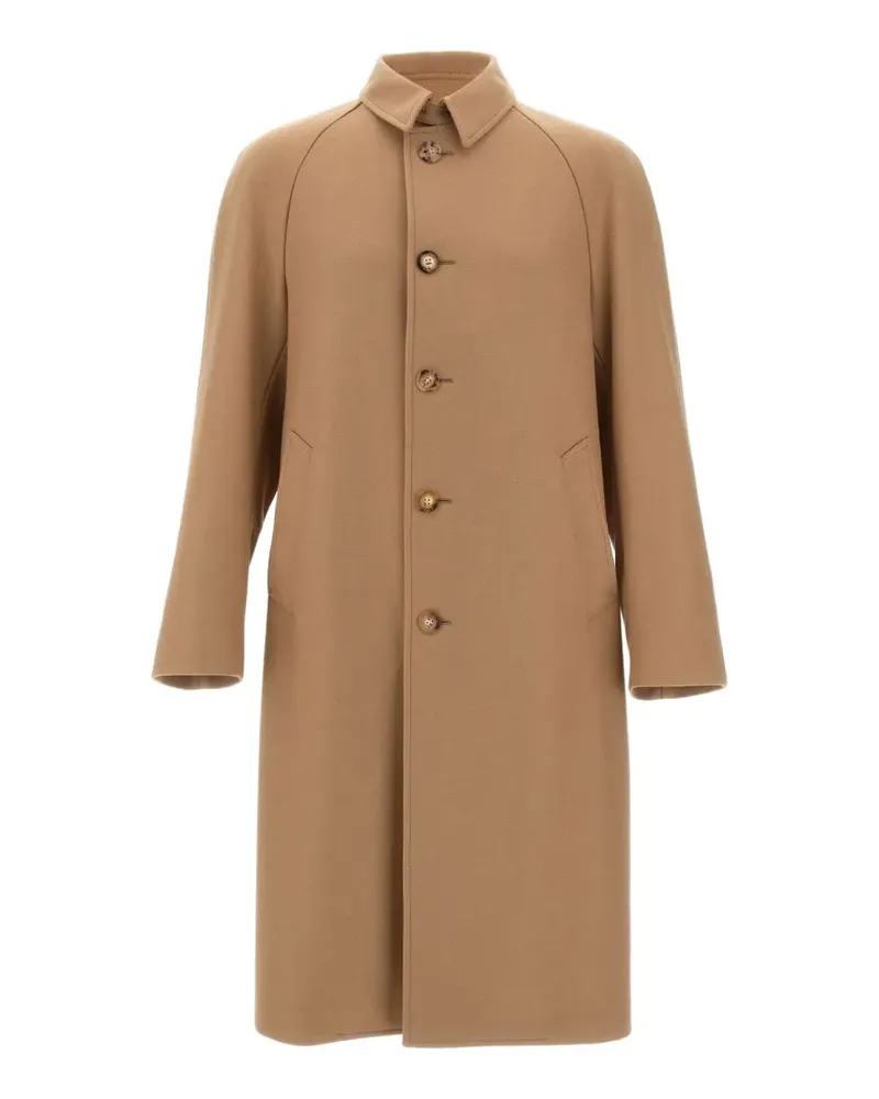 Boglioli button pocket coat - Nude Nude